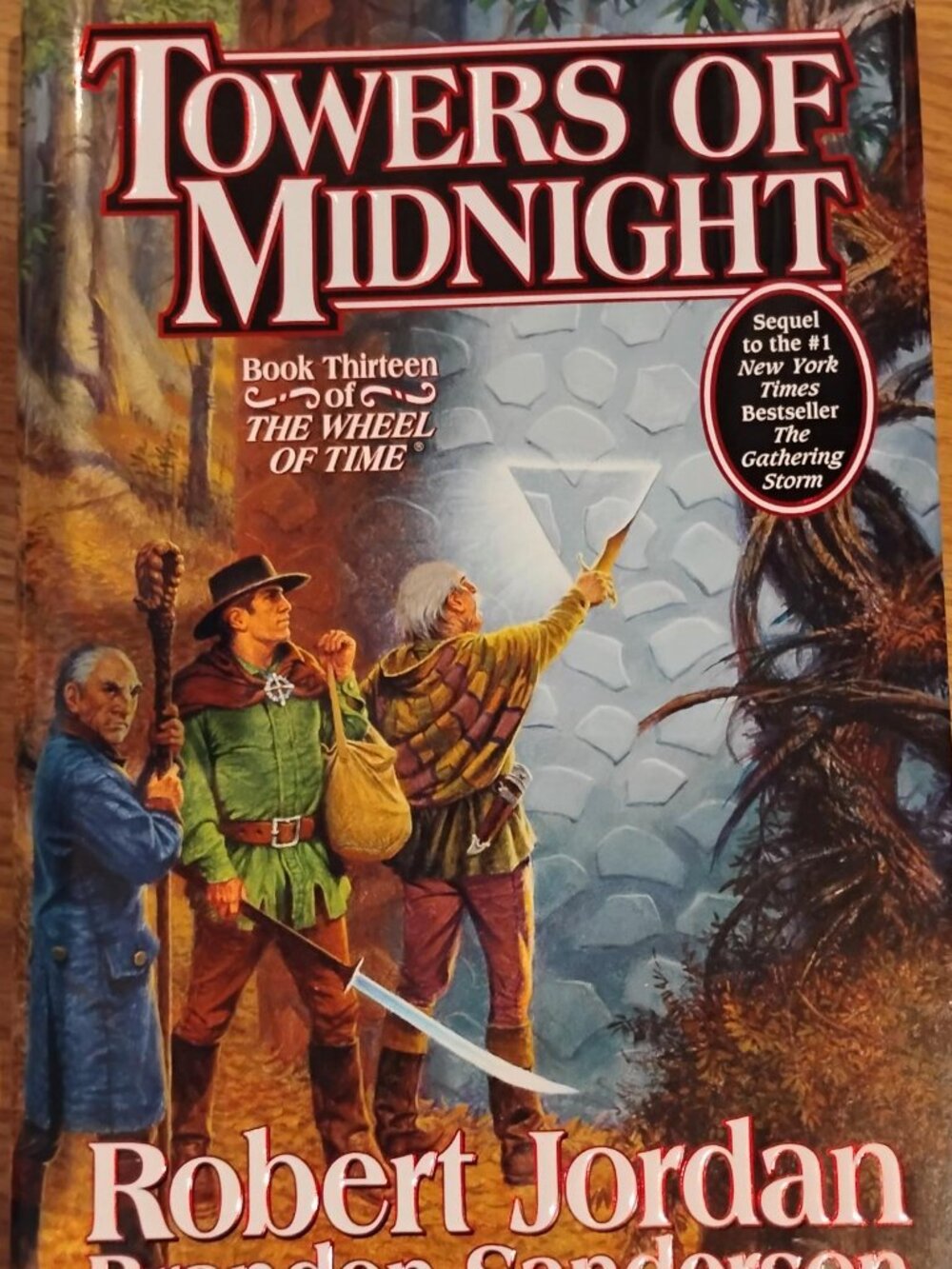 Towers of Midnight, Wheel of Time 13, 1st/1st Facsimile Signature Robert Jordan